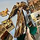 Ангел-Хранитель Нефти с аммонитом. Панно. artpetroleum. Ярмарка Мастеров.  Фото №4