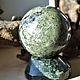 Order Ball aegirine with apatite 95 mm. Beautiful magic stones (silakamnia). Livemaster. . Ball Фото №3