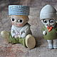  Porcelain figurines, Vintage doll, Budapest,  Фото №1