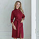 Dress 'Solange' Bordeaux. Dresses. Designer clothing Olesya Masyutina. Online shopping on My Livemaster.  Фото №2