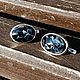 Серьги с Питерситом серебро 925. Серьги классические. Jeweller -Danil. Интернет-магазин Ярмарка Мастеров.  Фото №2