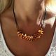 Order Chalker: Amber jewelry choker made of amber for girl woman. BalticAmberJewelryRu Tatyana. Livemaster. . Chokers Фото №3