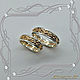 Rings/pair 'Olive branch' gold 585, silver 925. Rings. MaksimJewelryStudio. Online shopping on My Livemaster.  Фото №2