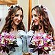 Ободок венок с цветами, Диадема для невесты, Москва,  Фото №1