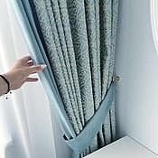 Для дома и интерьера handmade. Livemaster - original item Curtains and bedspread for the bedroom. Handmade.