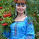 Платье женское с вышивкой Ведана, Народные рубахи, Санкт-Петербург,  Фото №1