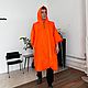 Raincoat Raincoat PONCHO orange Oxford fabric tailoring SPB. Mens outerwear. zuevraincoat (zuevraincoat). My Livemaster. Фото №5