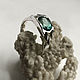 Order Men's ring with VS Emerald 1,69 ct, handmade silver ring. Bauroom - vedic jewelry & gemstones (bauroom). Livemaster. . Rings Фото №3