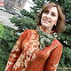 Order  felted jacket 'Sounds of autumn'jacket. Komarova Galina rusvoilok. Livemaster. . Jackets Фото №3