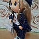 Заказать Интерьерная текстильная кукла. Татьяна @ _belchonok_dolls_56. Ярмарка Мастеров. . Интерьерная кукла Фото №3