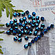Cobalt 4h4 mm beacons, Beads1, Stavropol,  Фото №1