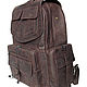 Order Men's leather backpack briefcase "G. I. Blues". CRAZY RHYTHM bags (TP handmade). Livemaster. . Men\\\'s backpack Фото №3