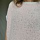 Oversized boucle vest Knitted merino vest Nuances!!!. Vests. svetlana-sayapina. Online shopping on My Livemaster.  Фото №2