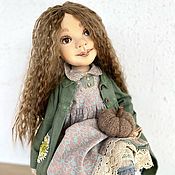 Текстильная кукла " Эльза "