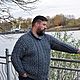 Mens knitted cardigan: Rentier (plus size), Cardigans, Dolgoprudny,  Фото №1