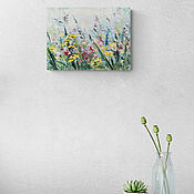 Картины и панно handmade. Livemaster - original item Pictures: Wildflowers. Handmade.