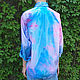  Рубашка tie-dye oversize из 100% хлопка. Рубашки. Софья Чудо. Интернет-магазин Ярмарка Мастеров.  Фото №2