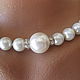 Pearl necklace 'From the Sea foam....'. Necklace. Rimliana - the breath of the nature (Rimliana). My Livemaster. Фото №6