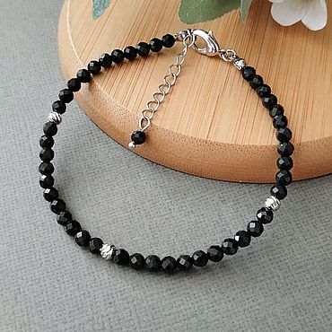 Украшения ручной работы. Ярмарка Мастеров - ручная работа Браслет шпинель. Handmade.