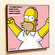 Picture Poster Pop Art Homer Simpson, Pictures, Moscow,  Фото №1