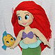Two of the master class: the little mermaid Ariel and flounder. Knitting patterns. world of knitting. My Livemaster. Фото №5