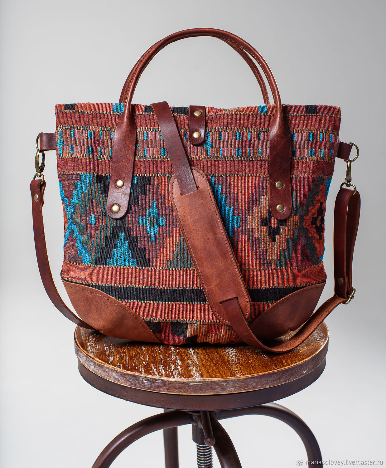 Большая гобеленовая сумка "Рыжая" – купить на Ярмарке Мастеров ...