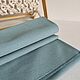 Заказать Канвас голубой Морской стираный 435г. Best Fabric. Ярмарка Мастеров. . Ткани Фото №3