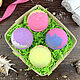 Set of bath bombs from 4 pcs, Bombs, Moscow,  Фото №1