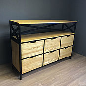 Для дома и интерьера handmade. Livemaster - original item Dressers: A chest of drawers in the Loft. Handmade.