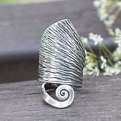 Украшения handmade. Livemaster - original item Alaba ring made of 925 sterling silver GA0022. Handmade.