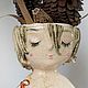 Заказать Керамическое кашпо "Девочка". Ceramics by Valentina Shtanko. Ярмарка Мастеров. . Вазы Фото №3