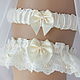 Garter for the bride to the wedding - Kit. Garter. Wedding Dreams. Online shopping on My Livemaster.  Фото №2