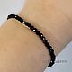 Copy of Bracelet Orange with agate and cat's eye, Hard bracelet, St. Petersburg,  Фото №1