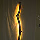 Настенный светильник-ночник из дерева. Настенные светильники. FOREST PARK. Интернет-магазин Ярмарка Мастеров.  Фото №2