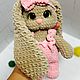 Зайка с длинными ушками, Амигуруми куклы и игрушки, Тимашевск,  Фото №1