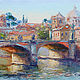 Oil painting ' Walk in Rome'. Pictures. Zhanne Shepetova. Online shopping on My Livemaster.  Фото №2