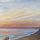 Order Oil painting 'Seashore at sunset'. Andrey Smolensky painter (andreysmolensky). Livemaster. . Pictures Фото №3