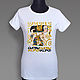 Gustav Klimt T-Shirt. T-shirts. Decades (Natalya). Интернет-магазин Ярмарка Мастеров.  Фото №2