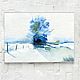 Watercolor painting Winter tree, Pictures, Rostov-on-Don,  Фото №1