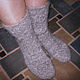 Women's knitted socks Silver serpentines. Socks. Warm Yarn. Online shopping on My Livemaster.  Фото №2