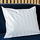 Pillowcase: 70h70 cm stripe satin, Turkey, Pillowcases, Moscow,  Фото №1