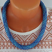 Украшения handmade. Livemaster - original item Harness-beaded necklace 