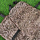 Fur capes made of sheepskin 'mosaic', 2 PCs. (No. №715). Car souvenirs. Rogopuh. My Livemaster. Фото №4