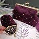 Заказать Подарочный набор- косметичка и очечник. Людмила (L&L accessories). Ярмарка Мастеров. . Косметички Фото №3