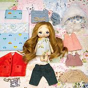 Куклы и игрушки handmade. Livemaster - original item Dolls and babies:Play doll,textile, with clothes, play sets. Handmade.