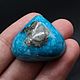 Очень Большая! 59.6Ct Бирюза Натуральная 100% кабошон Аризона США. Кабошоны. Дмитрий Данилов КАБОШОНЫ  Freakenfru. Ярмарка Мастеров.  Фото №4