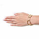 Chain Bracelet, chain bracelet, large female bracelet. Hard bracelet. Irina Moro. My Livemaster. Фото №6