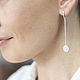 Серьги Солнце и Луна. Серьги классические. zazki.jewelry.order. Ярмарка Мастеров.  Фото №4