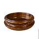 Wooden bowl-candy bowl made of elm wood. V9. Plates. ART OF SIBERIA. My Livemaster. Фото №4