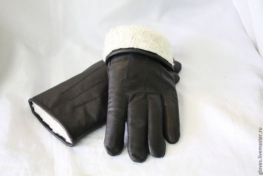 мужские перчатки кожаные зимние купить на валберис